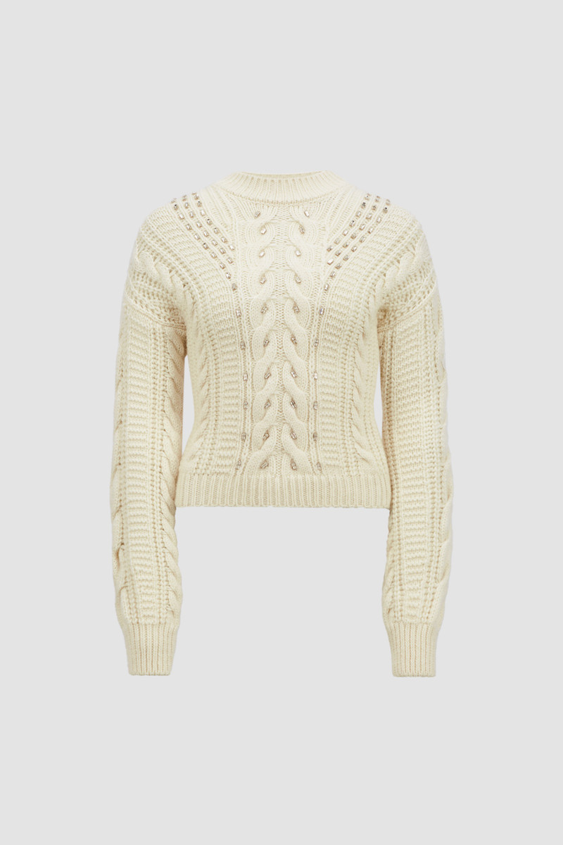 Embroidered Mohair & Wool Sweater 1
