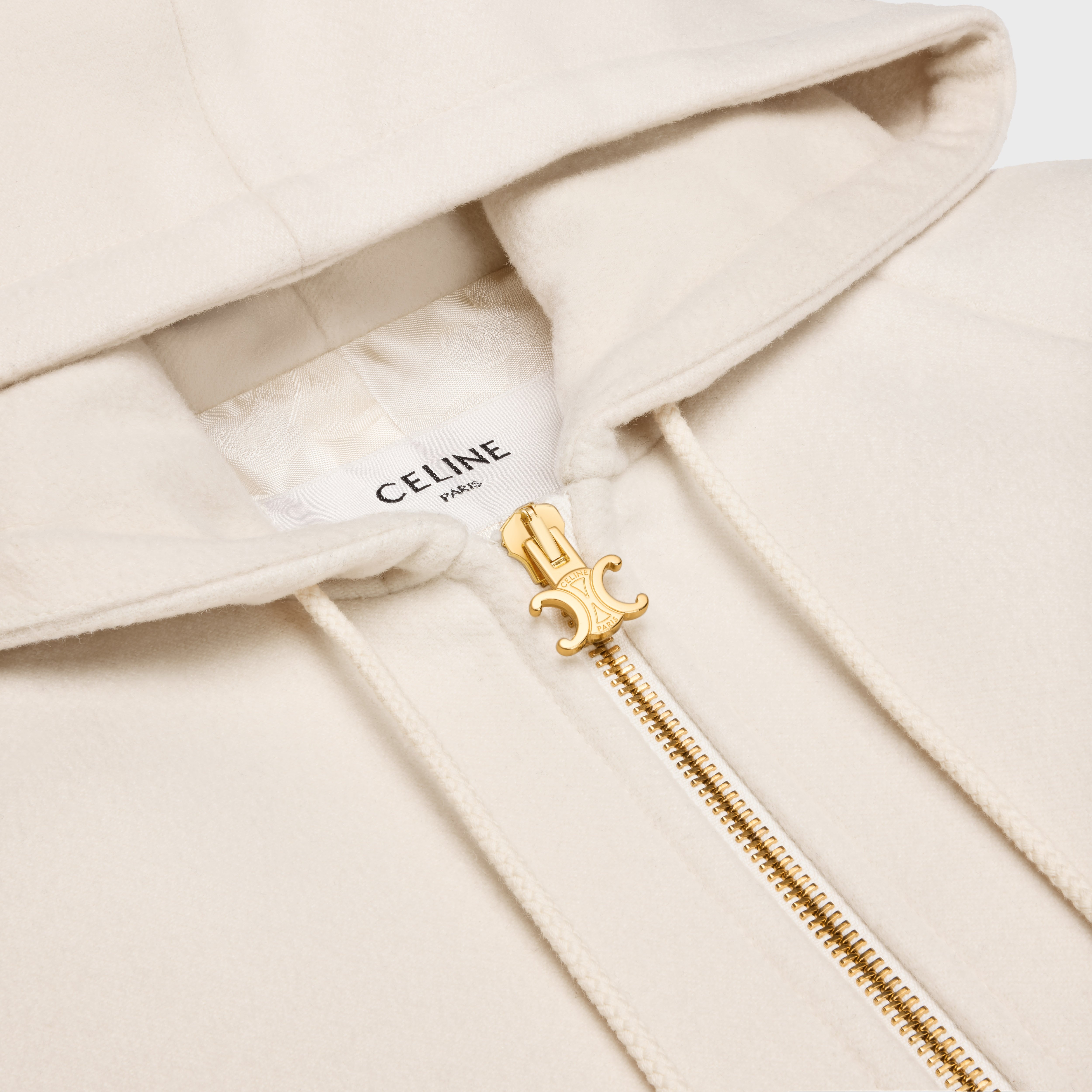 triomphe blouson jacket in double face cashmere - 3