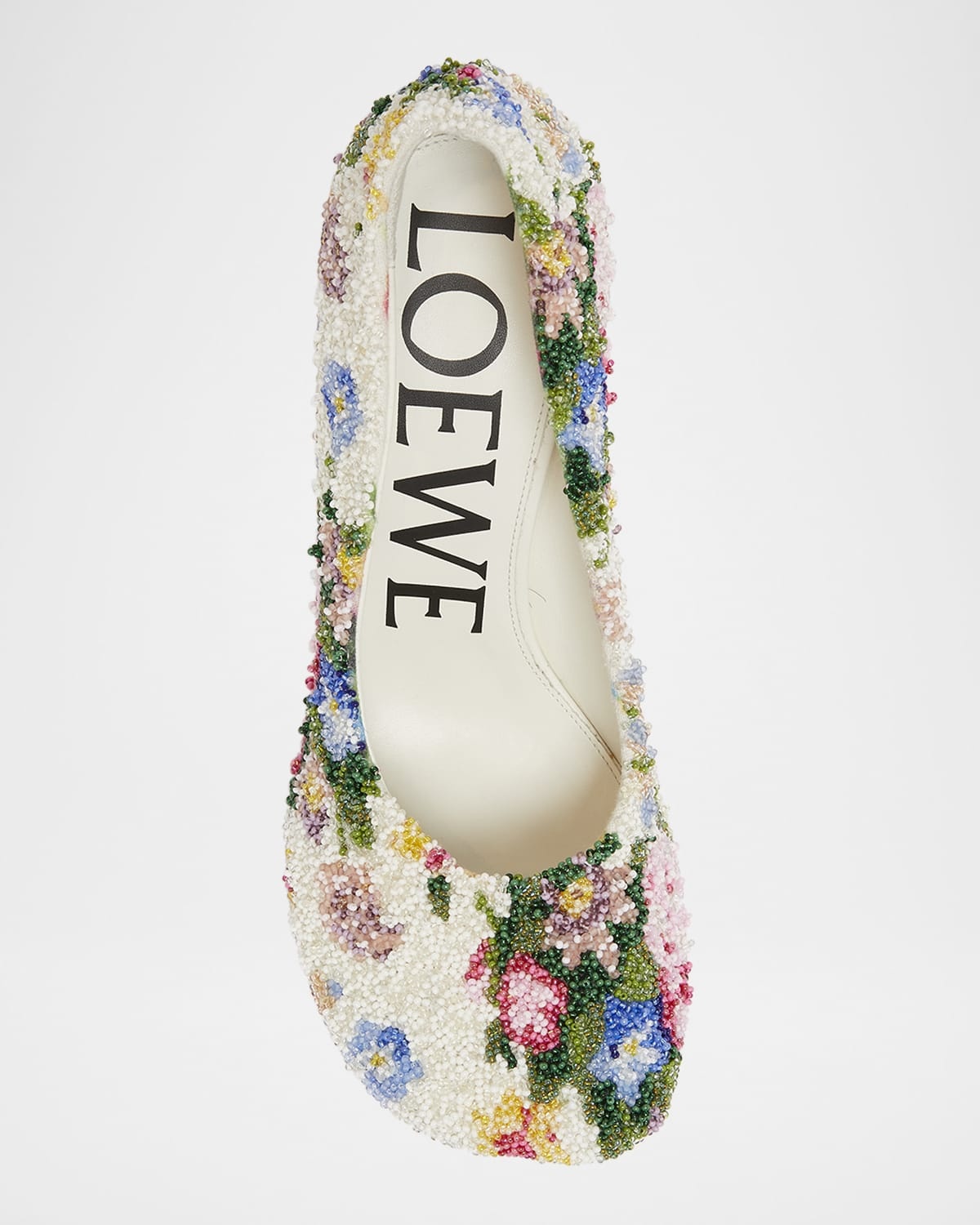 Toy Floral Beaded Pumps - 5