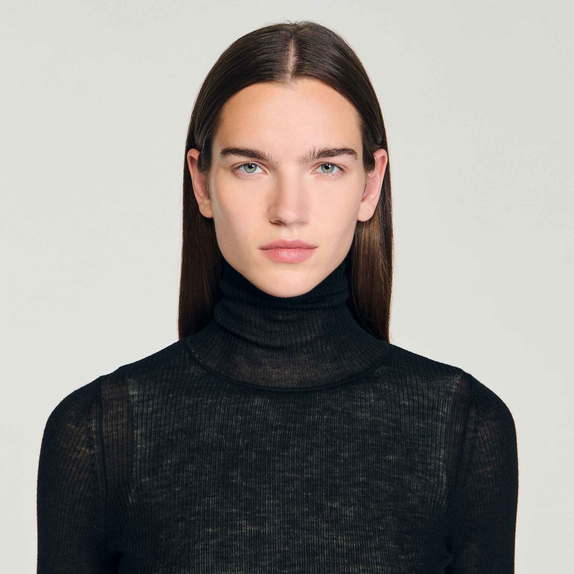 LAYERED TURTLENECK SWEATER - 3