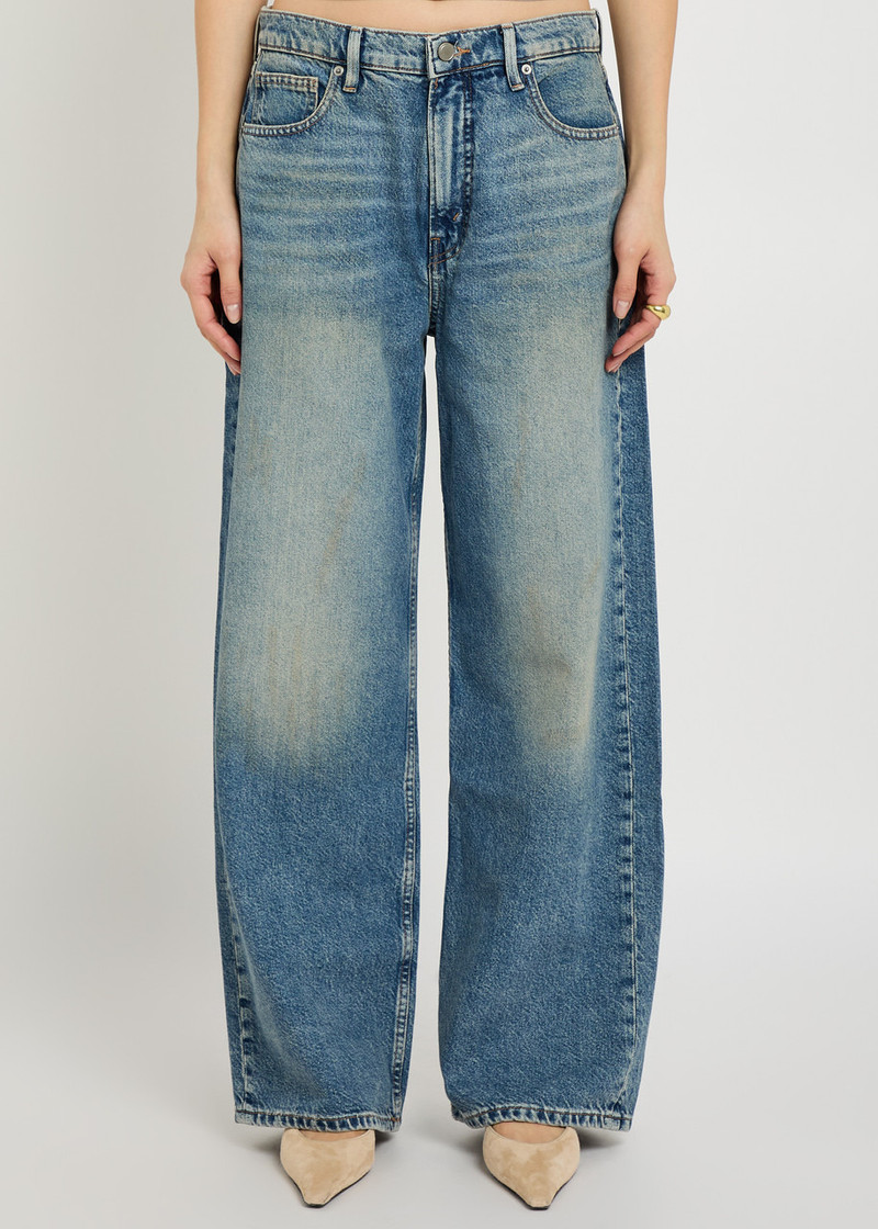 GOOD AMERICAN Good American Good Standard Straight-leg Jeans outlook