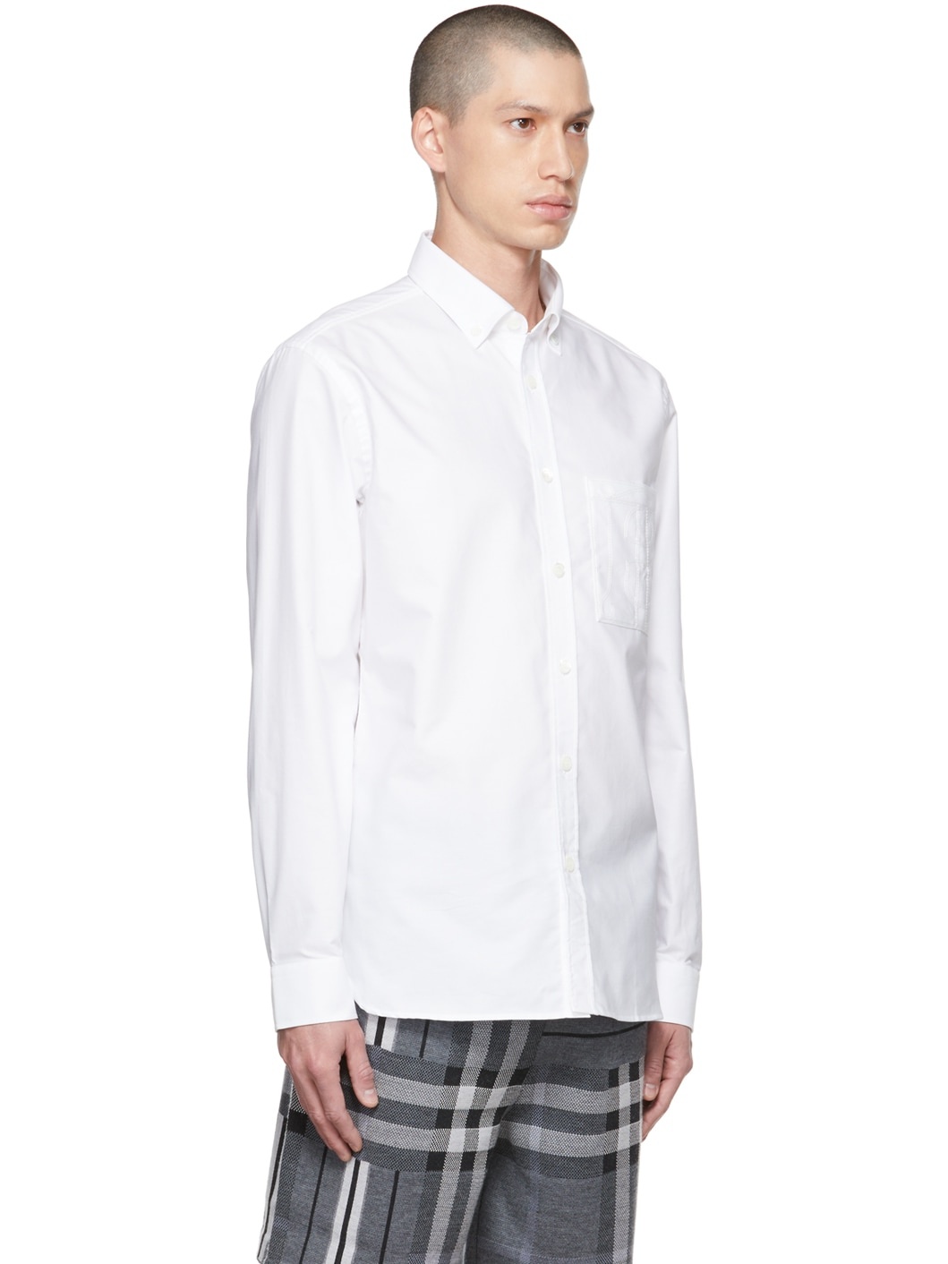 White Monogram Shirt - 2