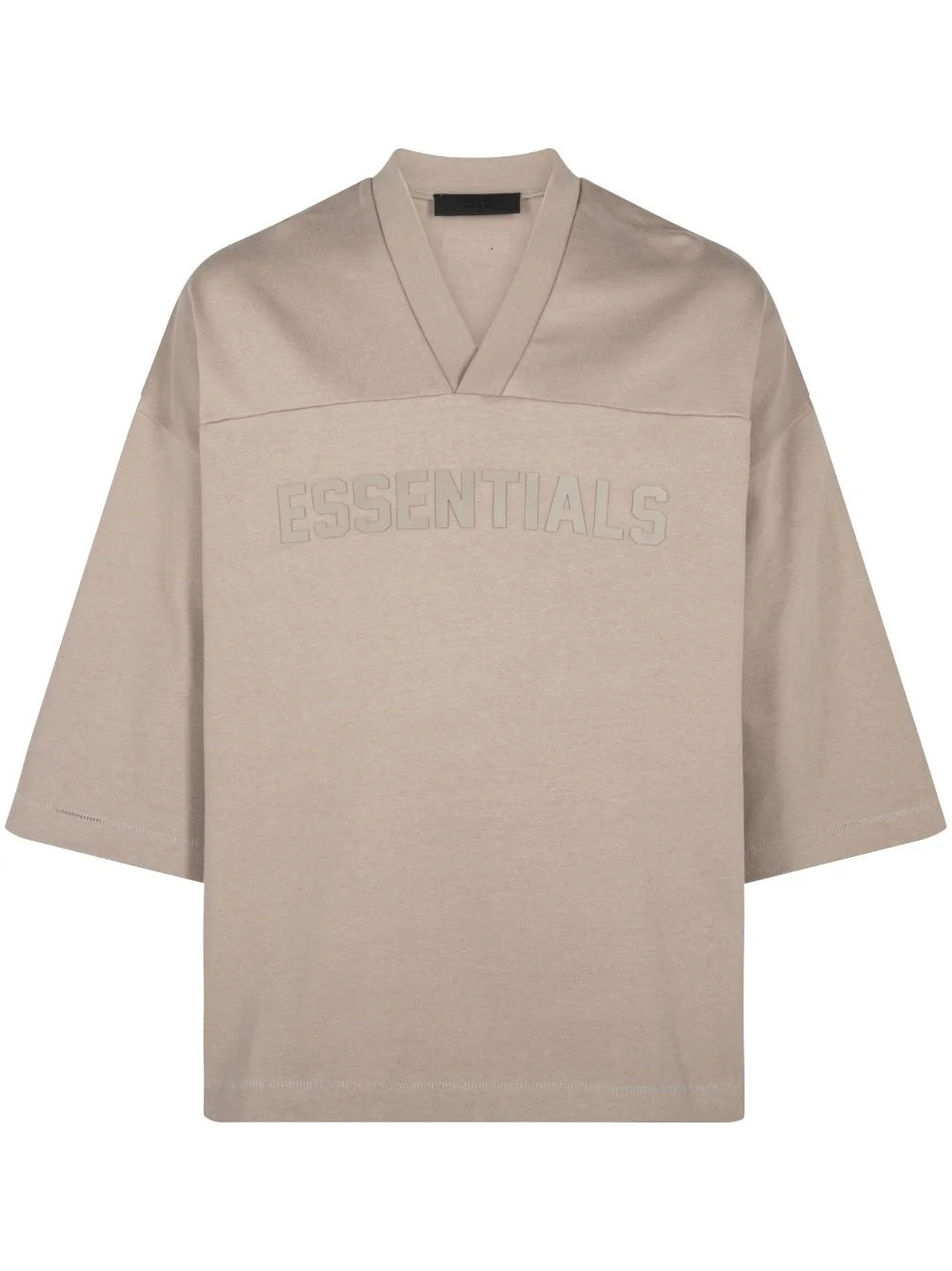 logo-embossed T-shirt - 1