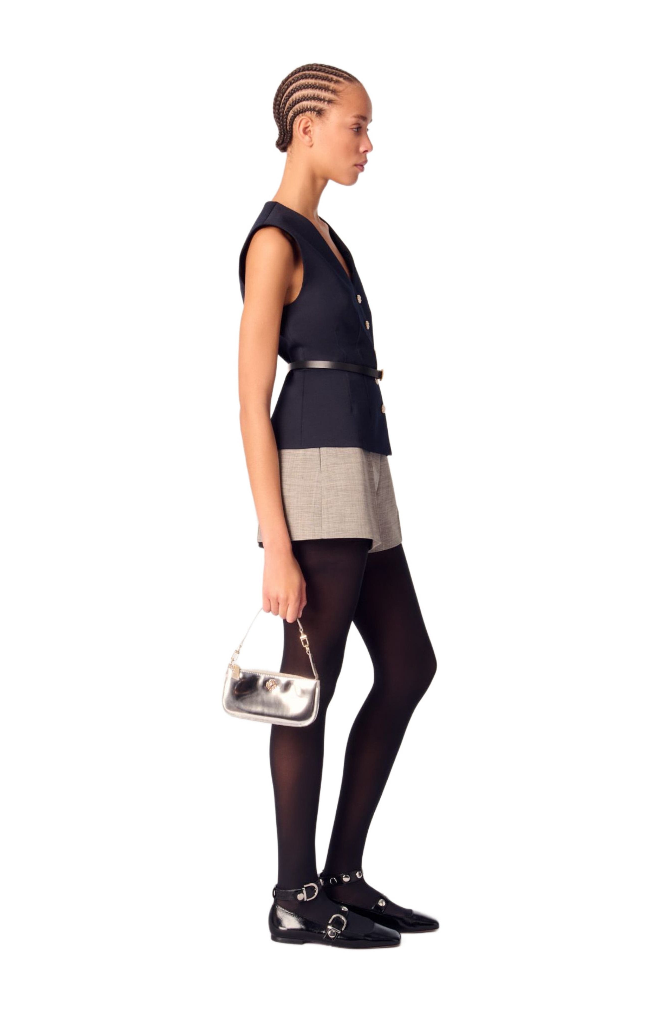 maje Wool blend jacket in Navy at Nordstrom - 2