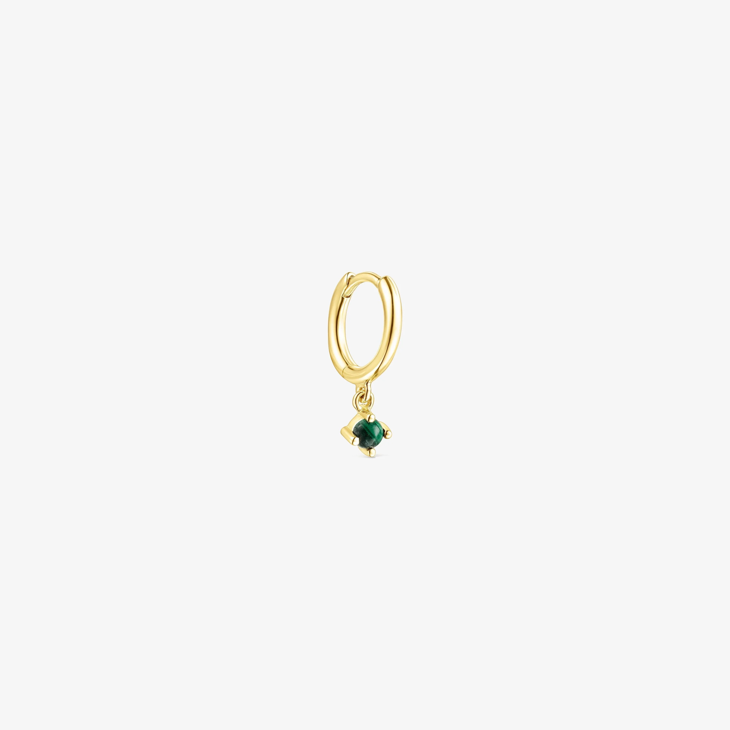 Set of 18K gold vermeil TOUS Good Vibes Earrings with Gemstones - 1