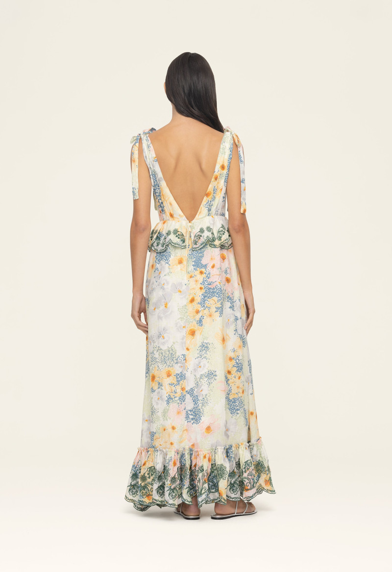 Infinito Florecer Maxi Dress 6