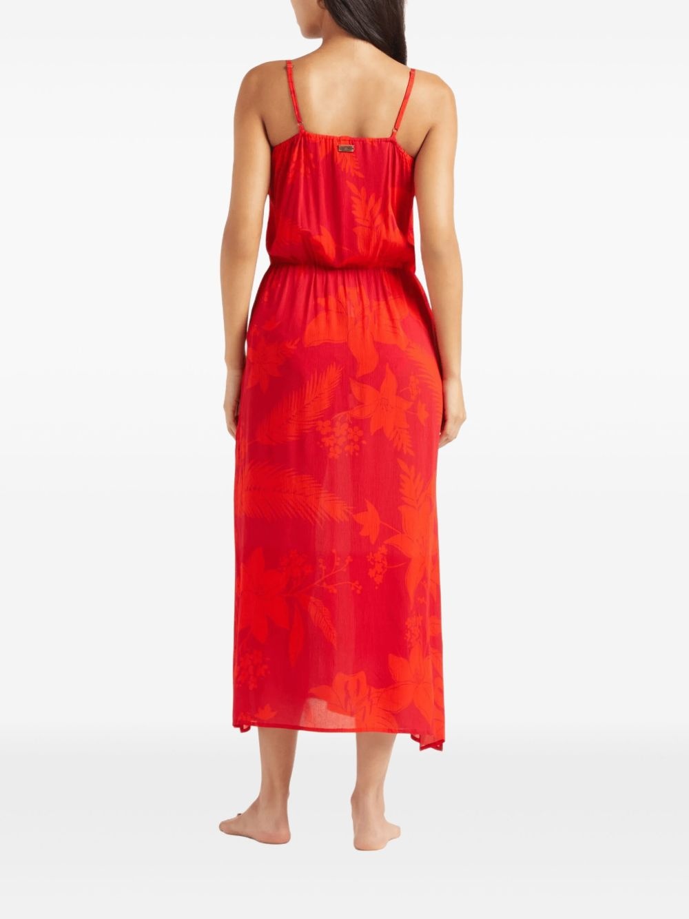 Flower Power-print dress - 3