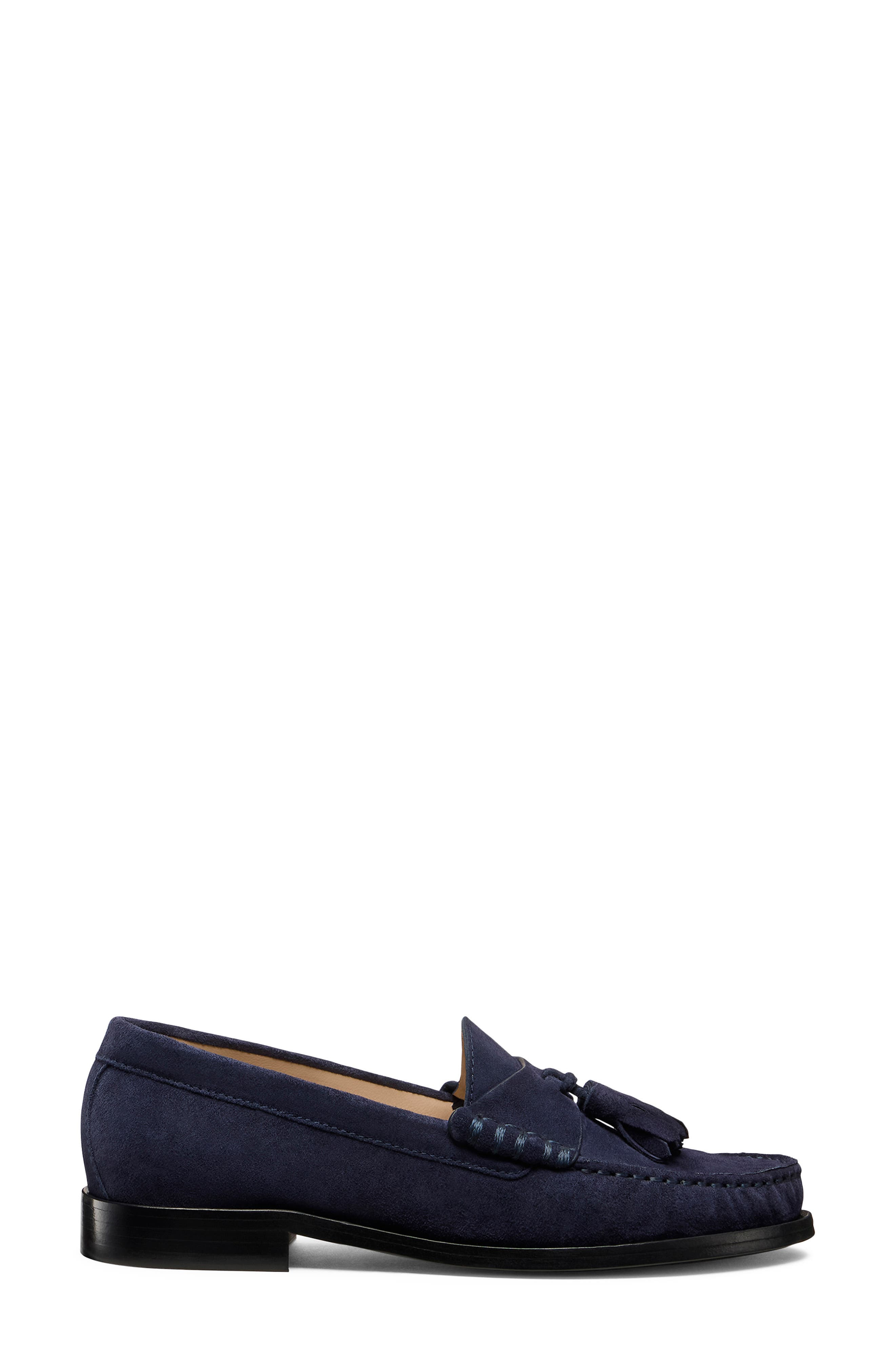 Stuart Weitzman Lottie Tassel Loafer in Nice Blue at Nordstrom - 2