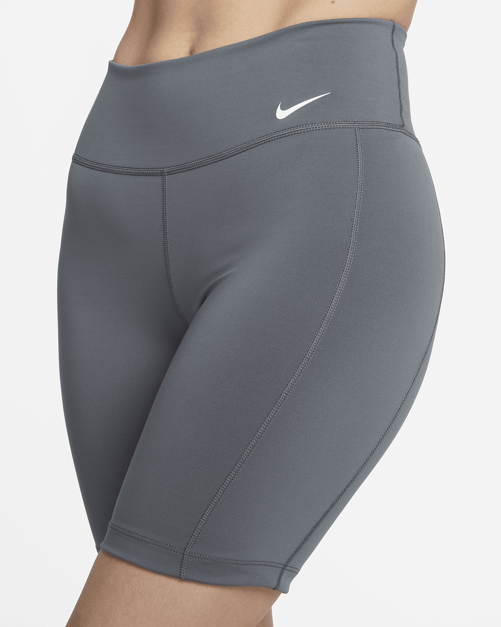 Nike Women's One Leak Protection: Period Mid-Rise 7" Biker Shorts - 4