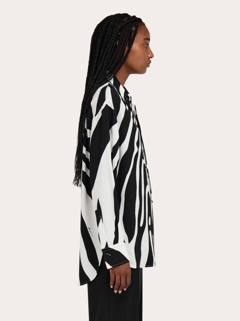 Animal print shirt 3