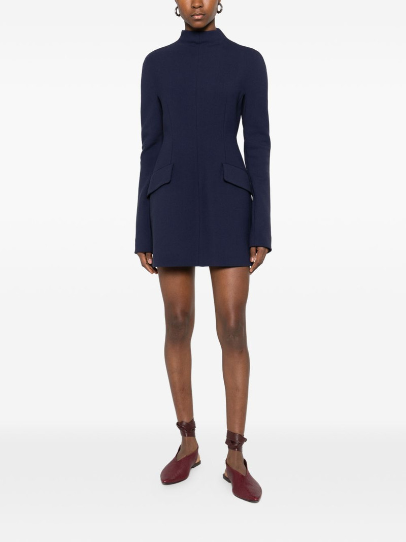 Sportmax SPXTEFRITE pockets high-neck mini dress outlook