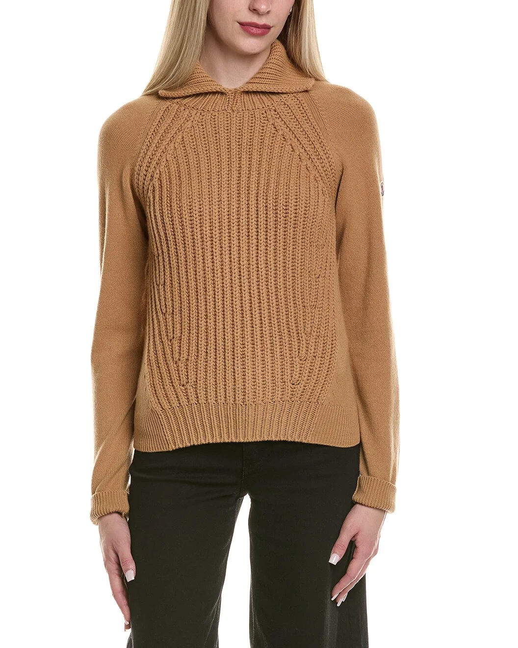 Moncler Wool & Alpaca-Blend Sweater - 1