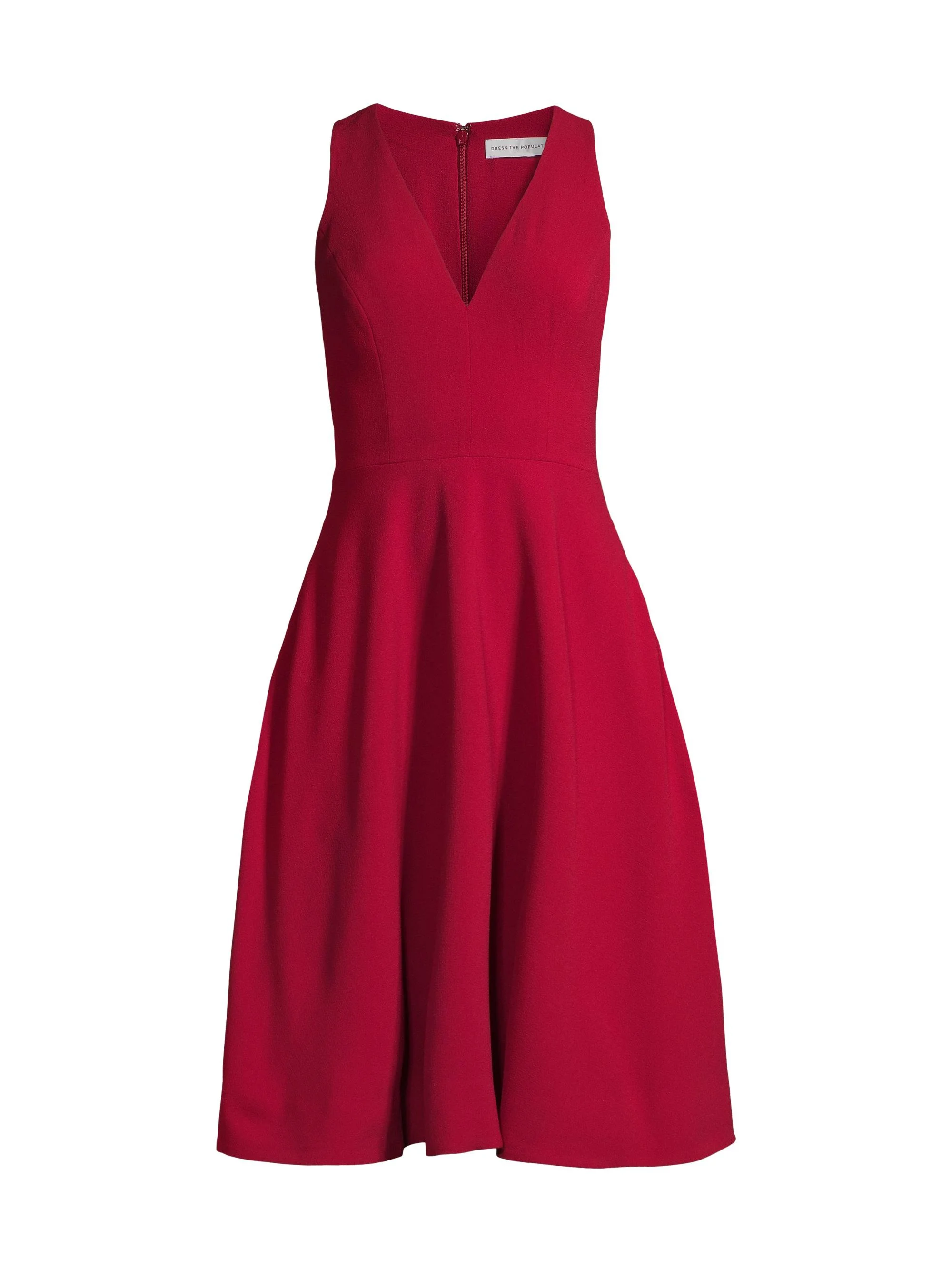 Women's Catalina Fit & Flare Dress - Garnet - 1