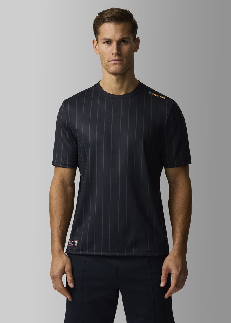 Paul Smith Paul Smith + Castore - Night Sky Pinstripe T-Shirt outlook