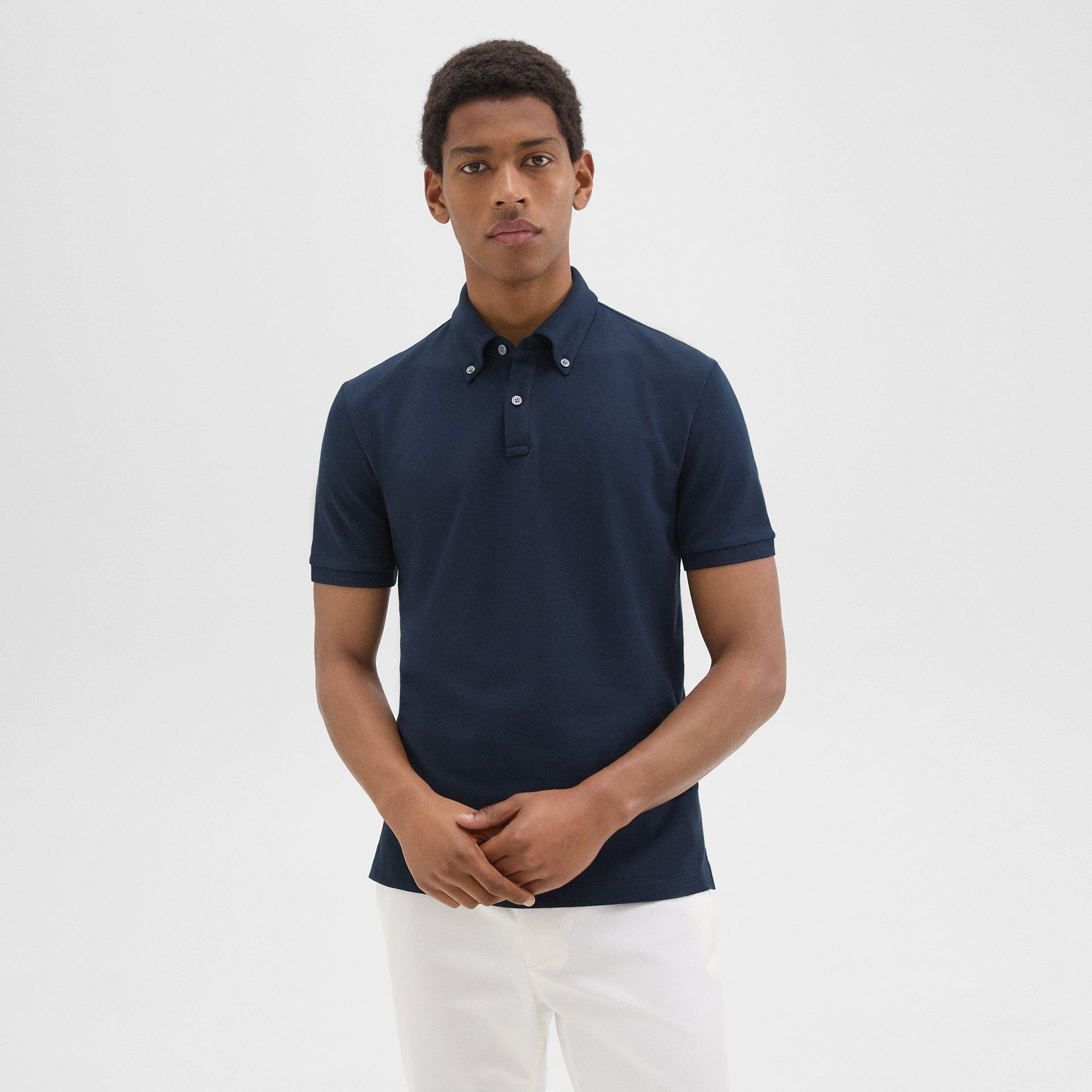 Tailored Polo Shirt in Function Piqué - 2
