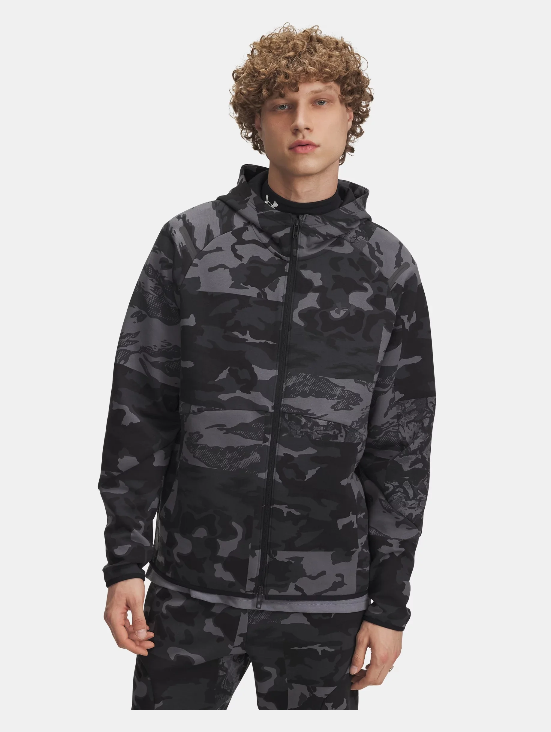 UA Unstoppable Fleece Camo - 1