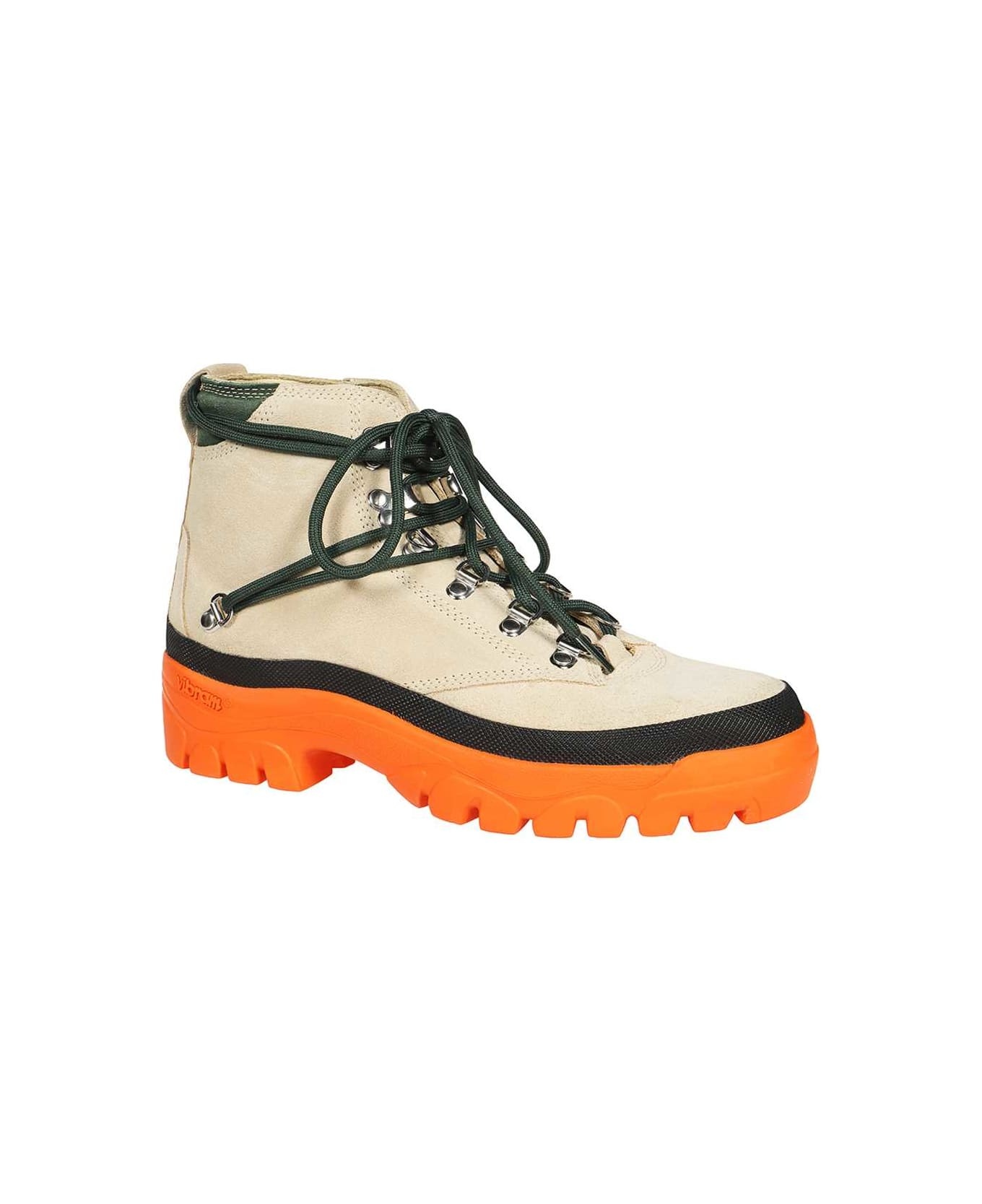 Leather Lace-up Boots - 2