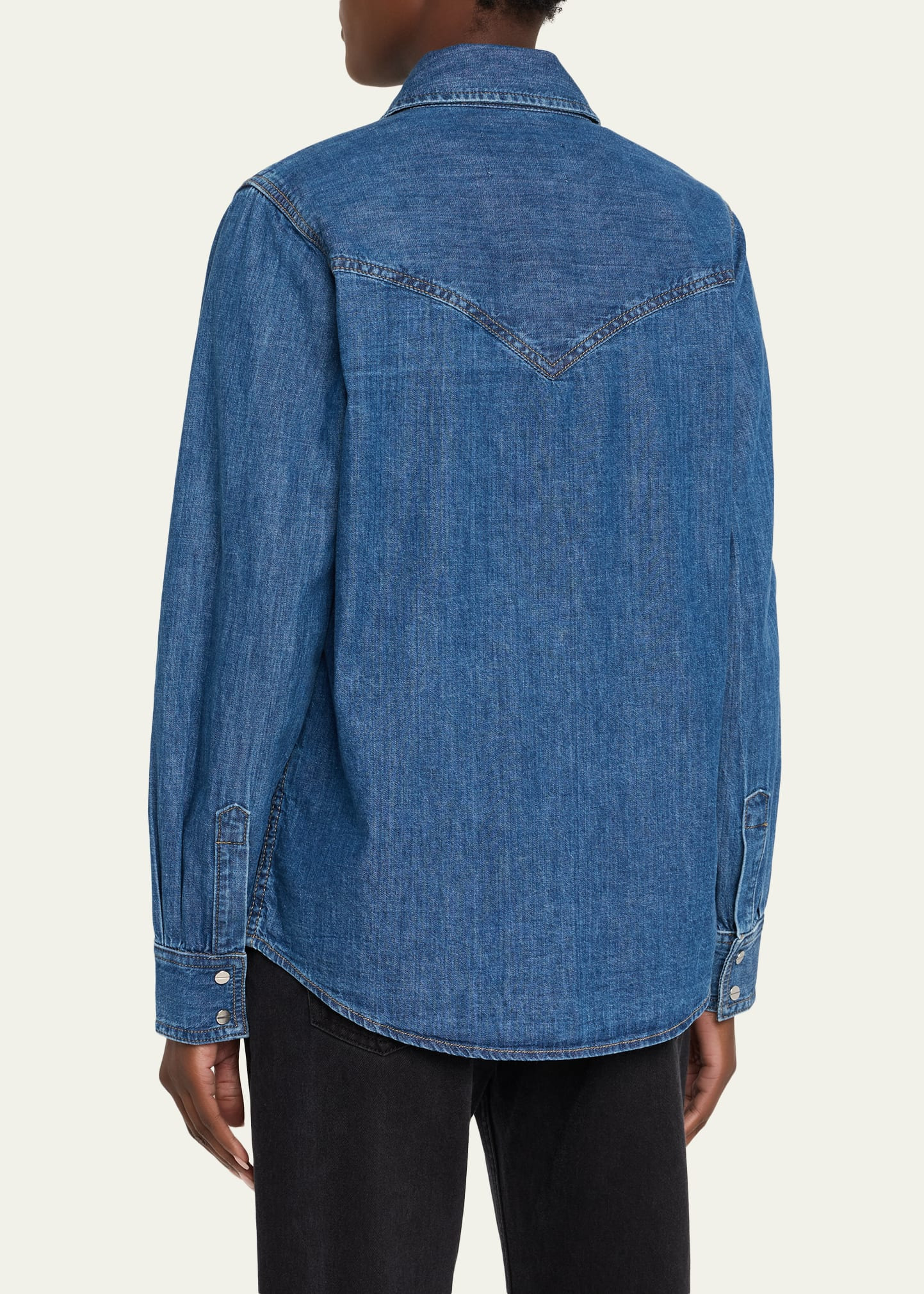 Cowboy Take Me Away Denim Shirt - 3