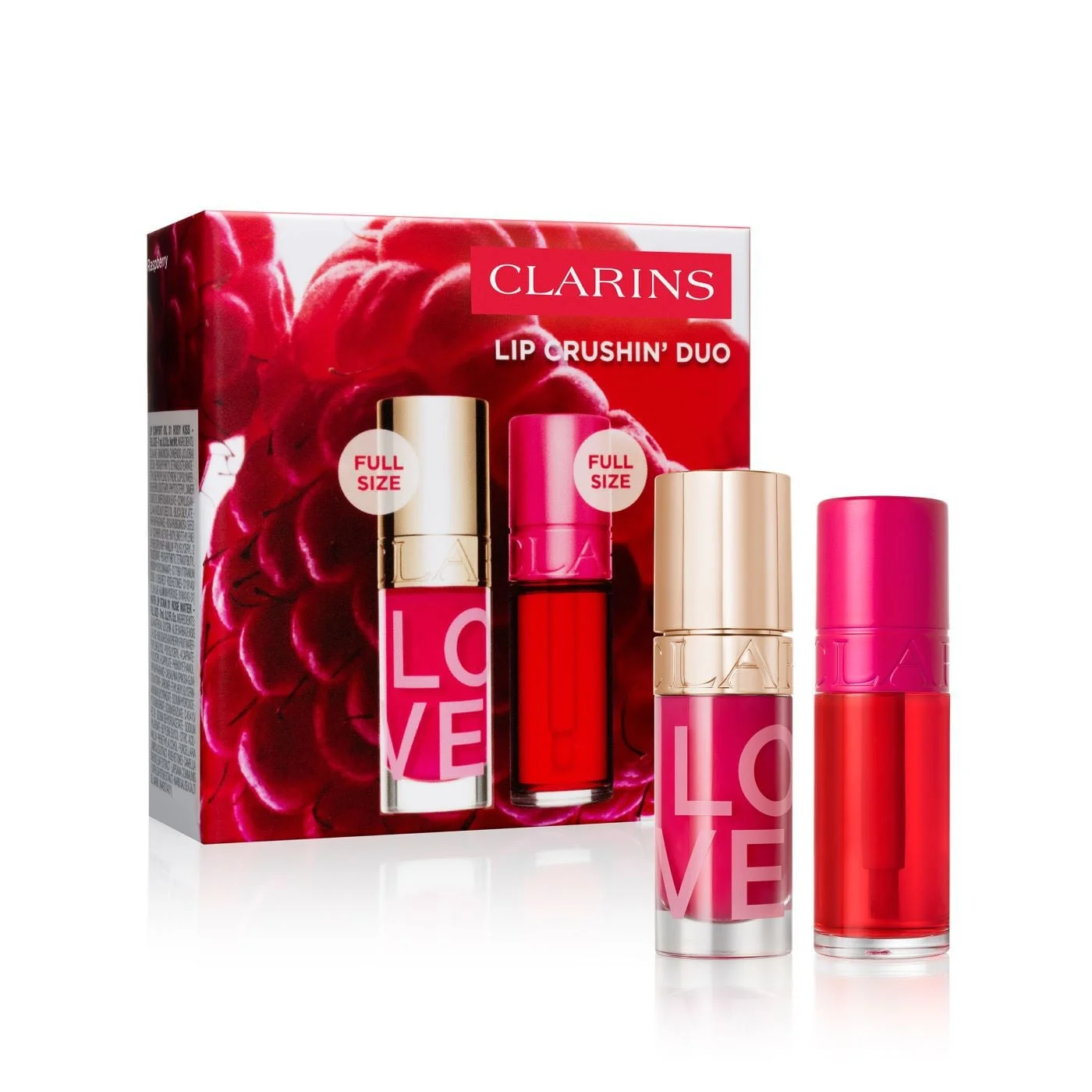 Lip Crushin' Duo| Featuring Water Lip Stain + Lip Comfort Oil | For Plumped, Kiss-Proof Lips - 1
