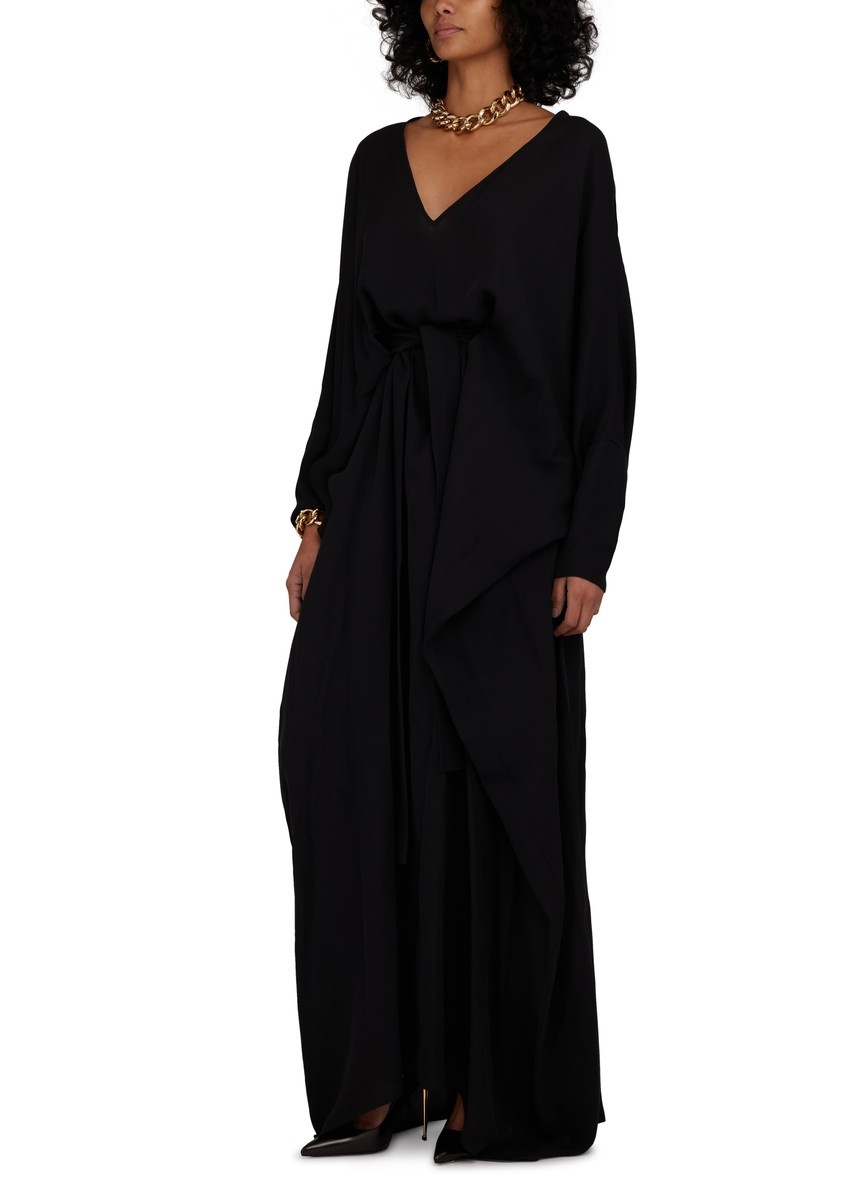 Georgette long kaftan - 2