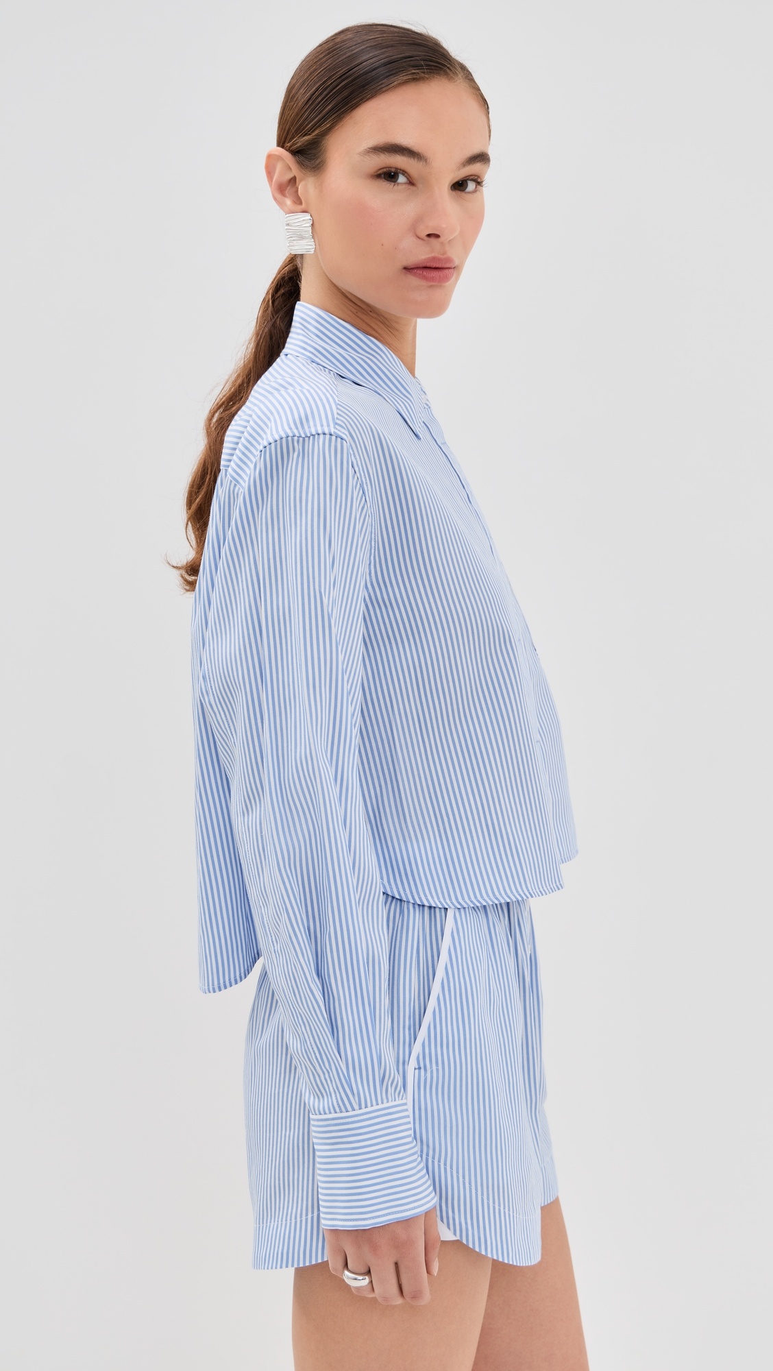 Renata Cropped Shirt - 3