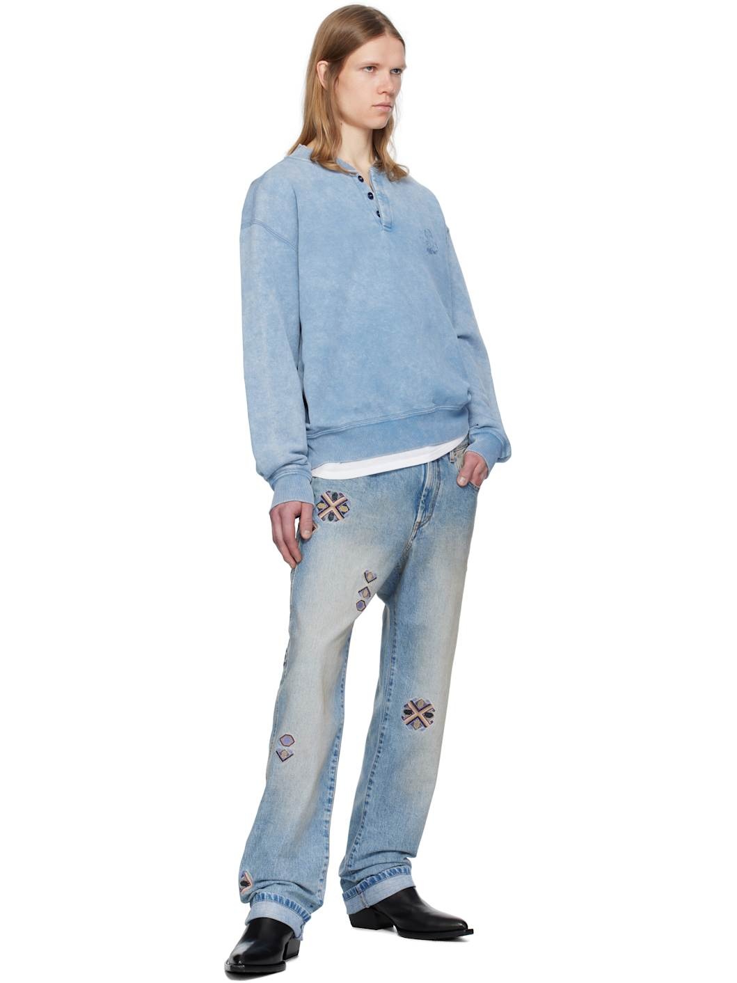 Blue Lewys Jeans - 5