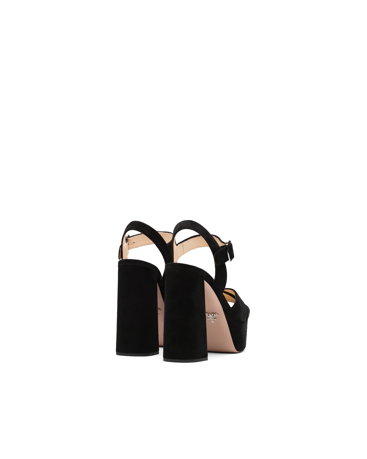 Suede platform sandals - 3