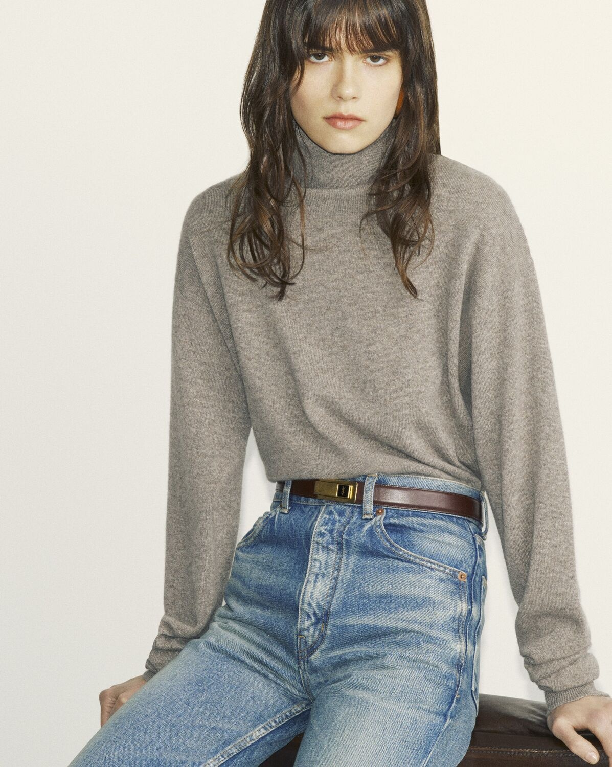 TURTLENECK SWEATER IN CASHMERE - 2