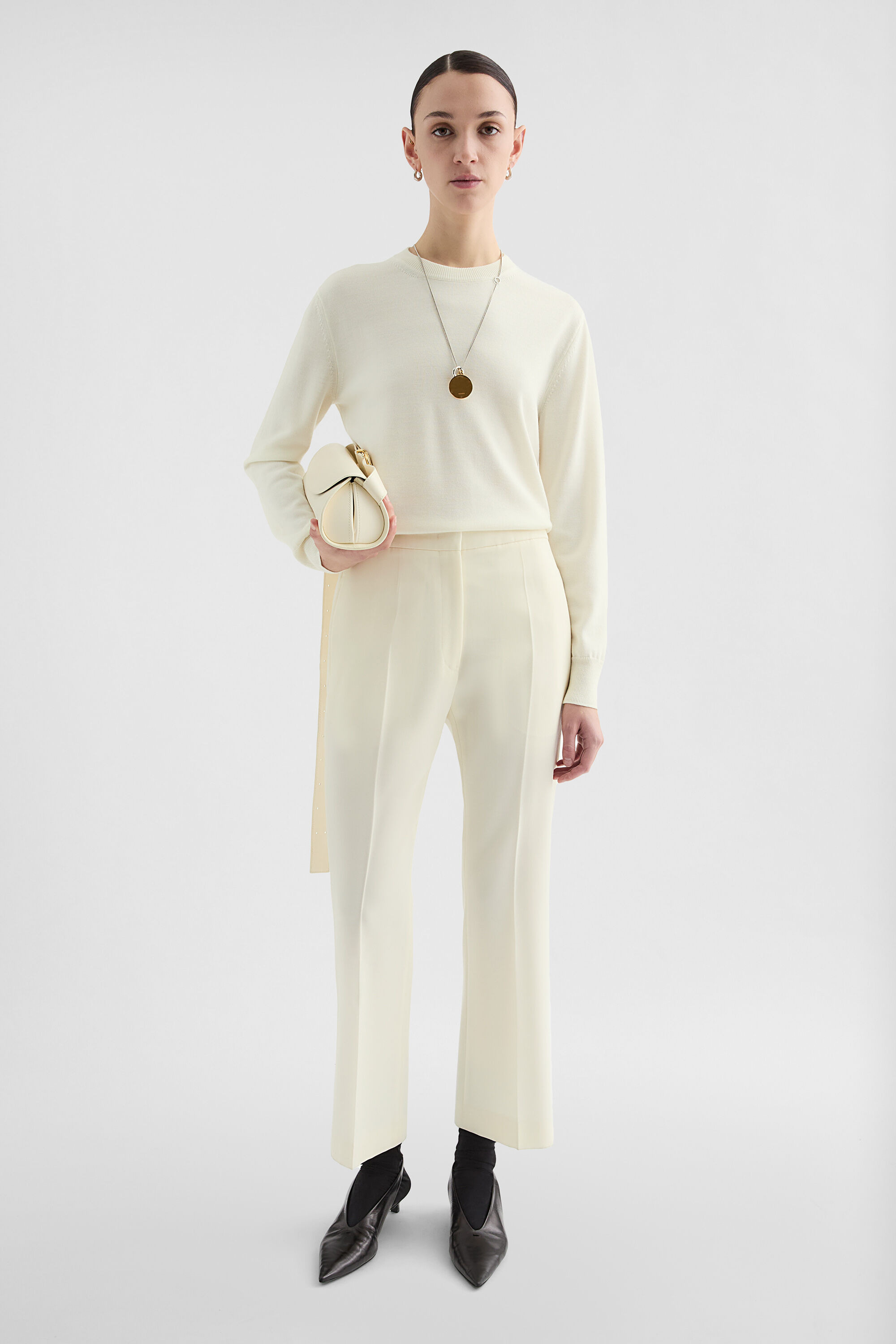 Wool Tailored Trousers - 5