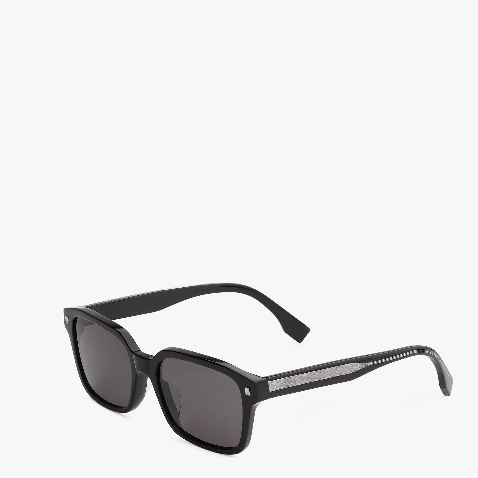 Low bridge fit black sunglasses - 2
