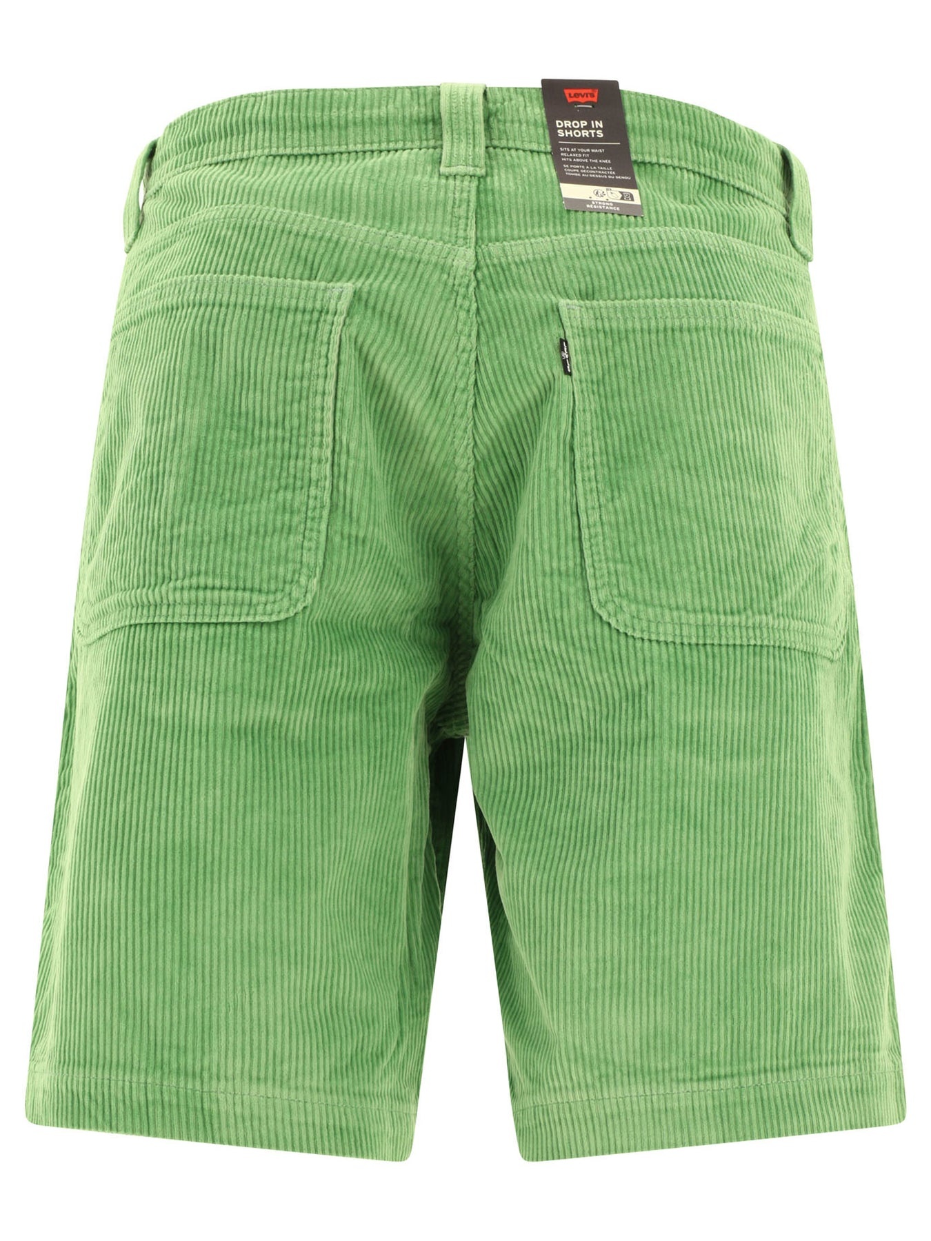 Corduroy S Short Green - 2