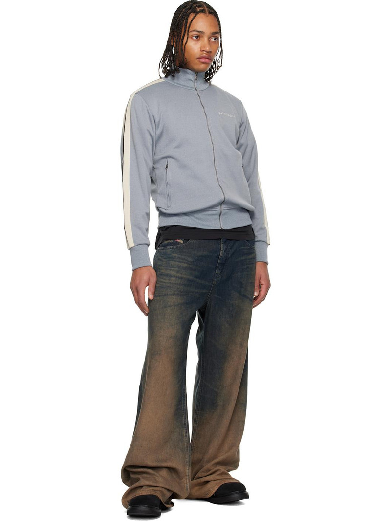 Palm Angels Gray Classic Logo Track Jacket outlook