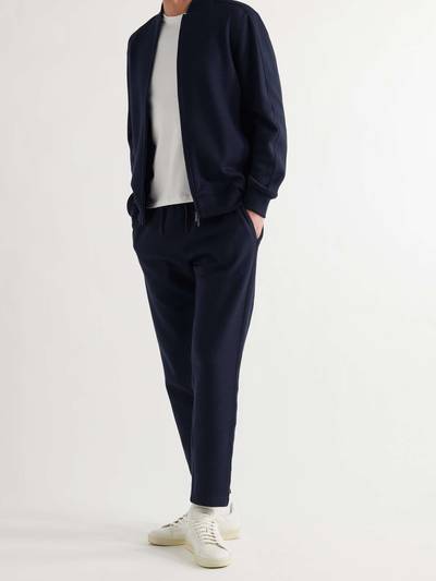 Loro Piana Tapered Double-Faced Cotton, Silk and Cashmere-Blend Jersey Sweatpants outlook