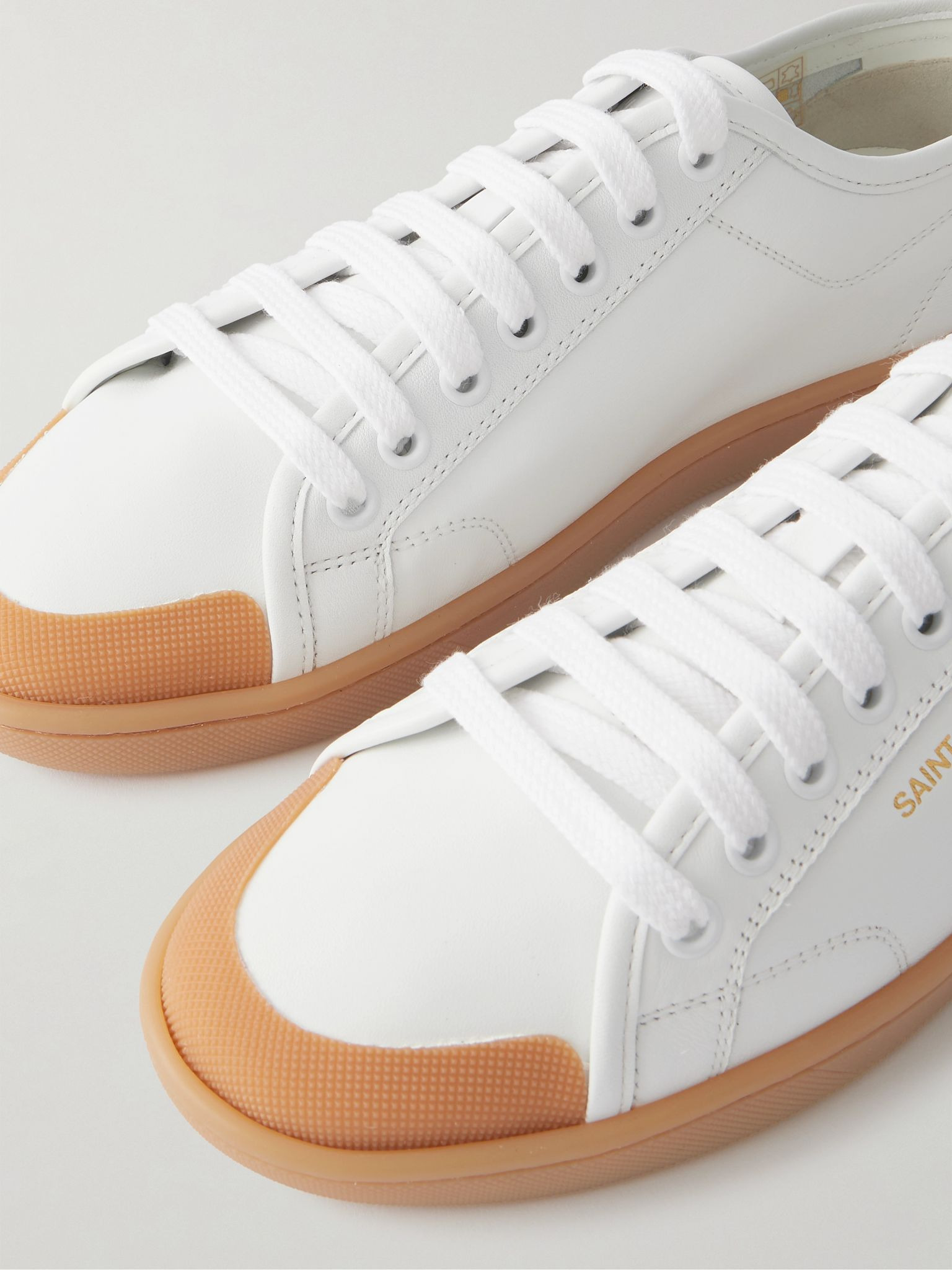 Gym leather sneakers White - 4