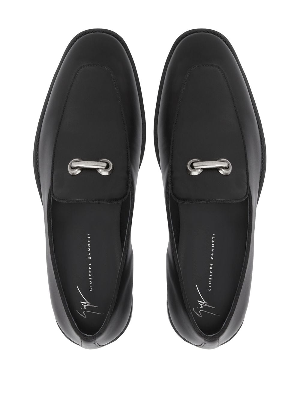 Archibald buckle-detail loafers - 4