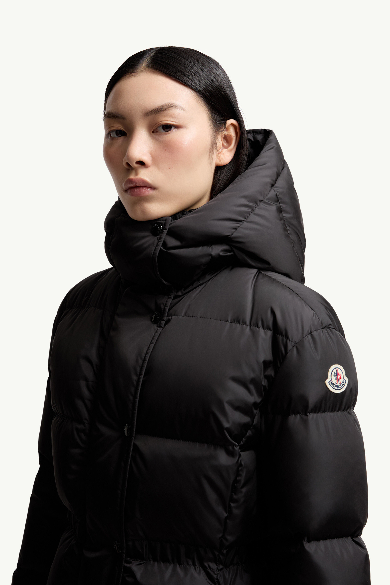 Chamer Wool-Trimmed Hooded Long Down Jacket - 4