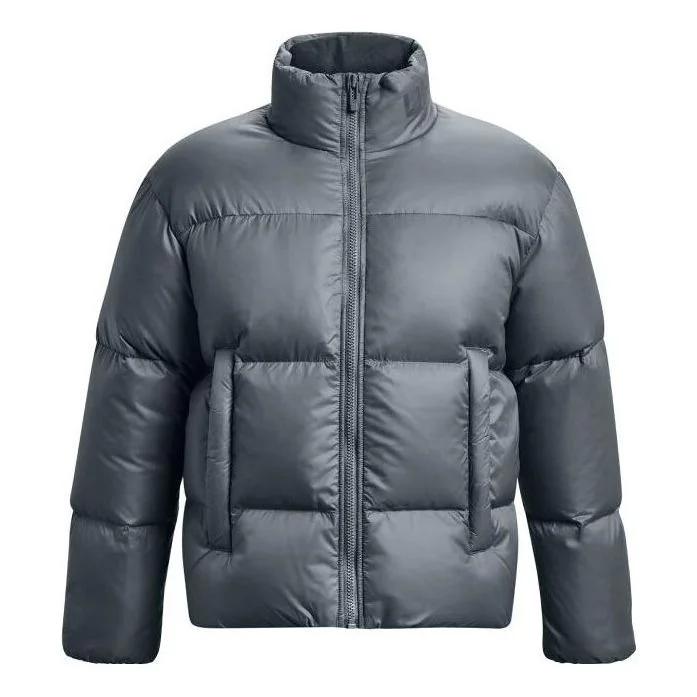 Under Armour ColdGear Infrared Puffer Jacket 'Grey Blue' 1378828-002 - 1