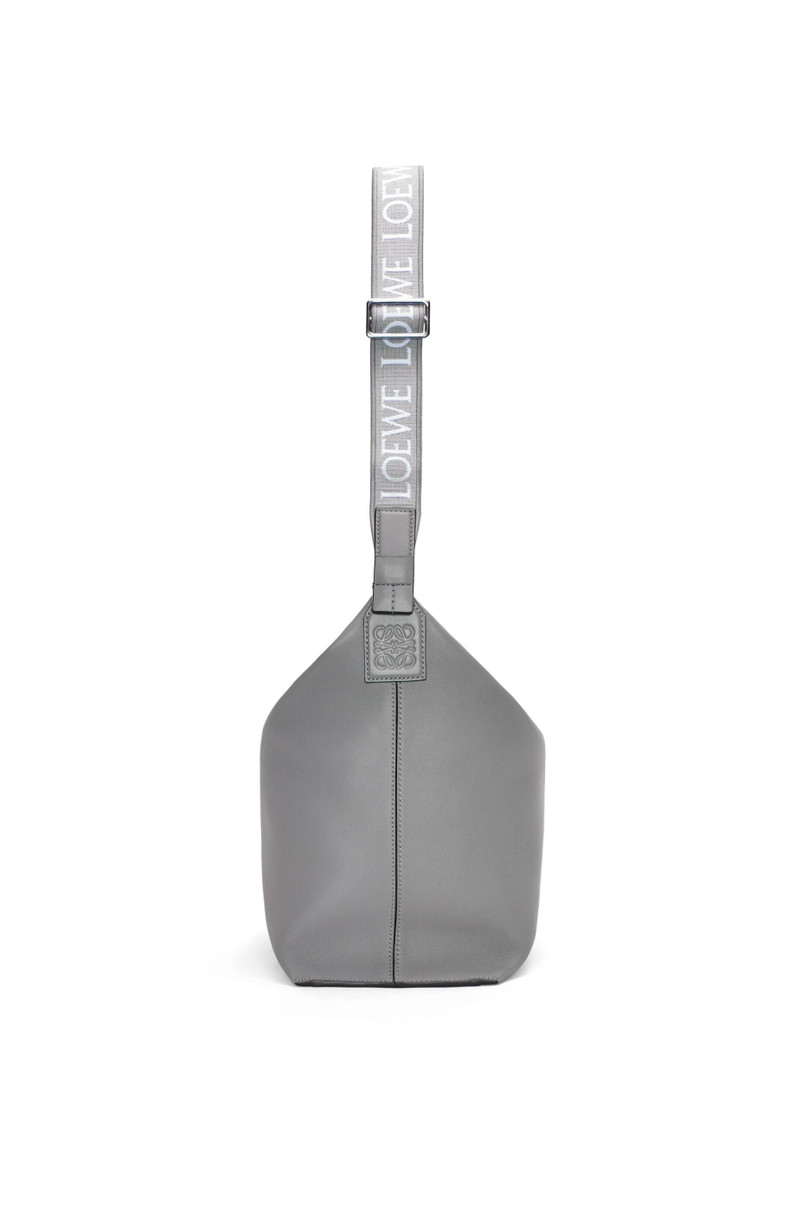 Cubi crossbody bag in supple smooth calfskin and jacquard 5