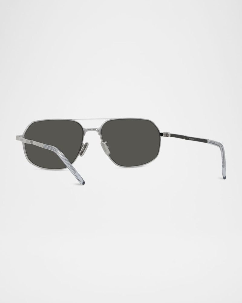 Givenchy GV One Metal Aviator Sunglasses outlook