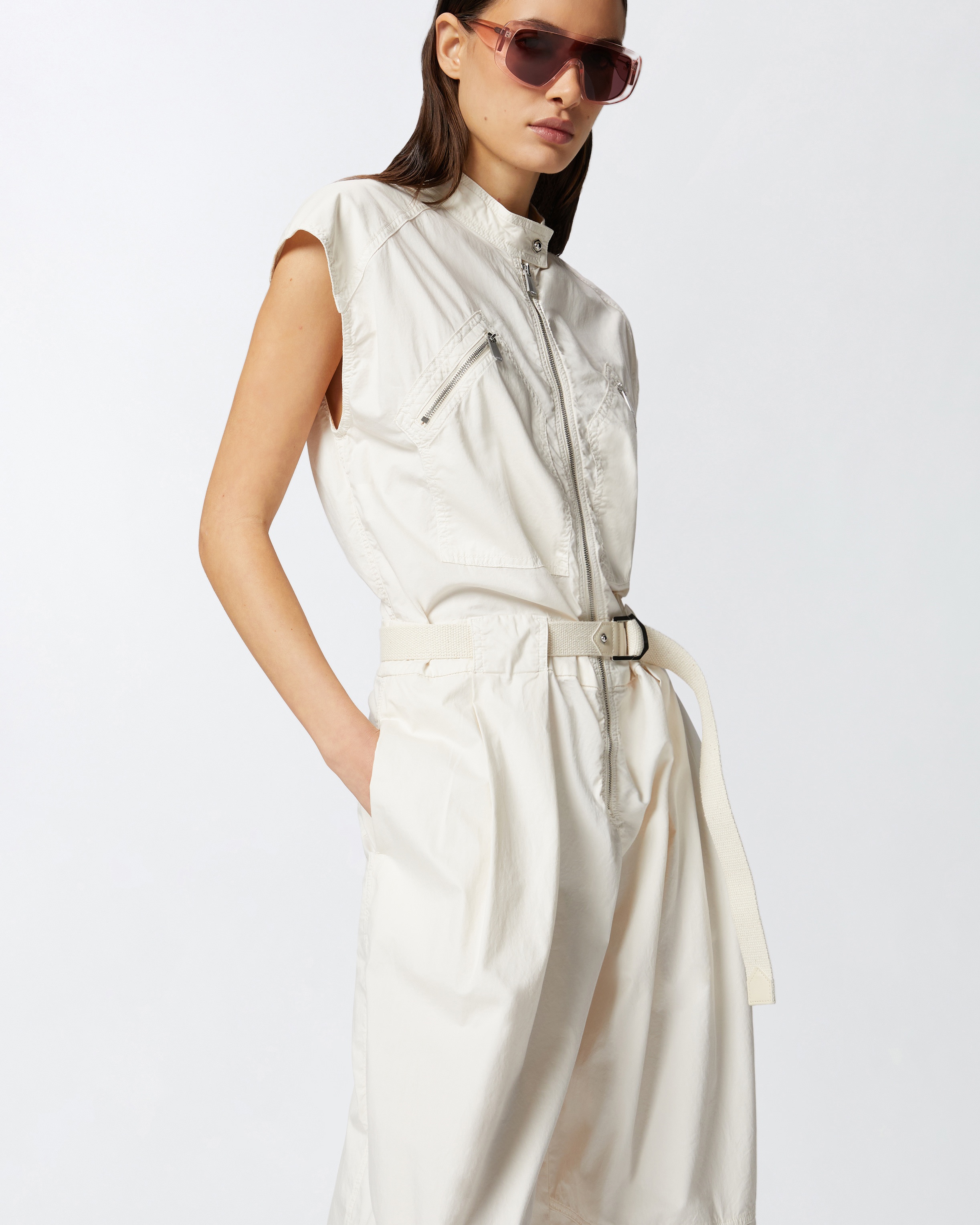 SLEEVELESS ONE-PIECE JUMPSUIT PINKO GARAGE - 5