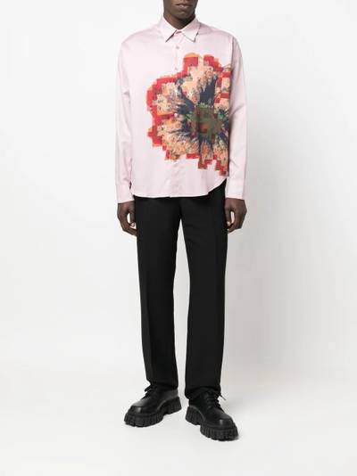 Etro floral-print cotton shirt outlook