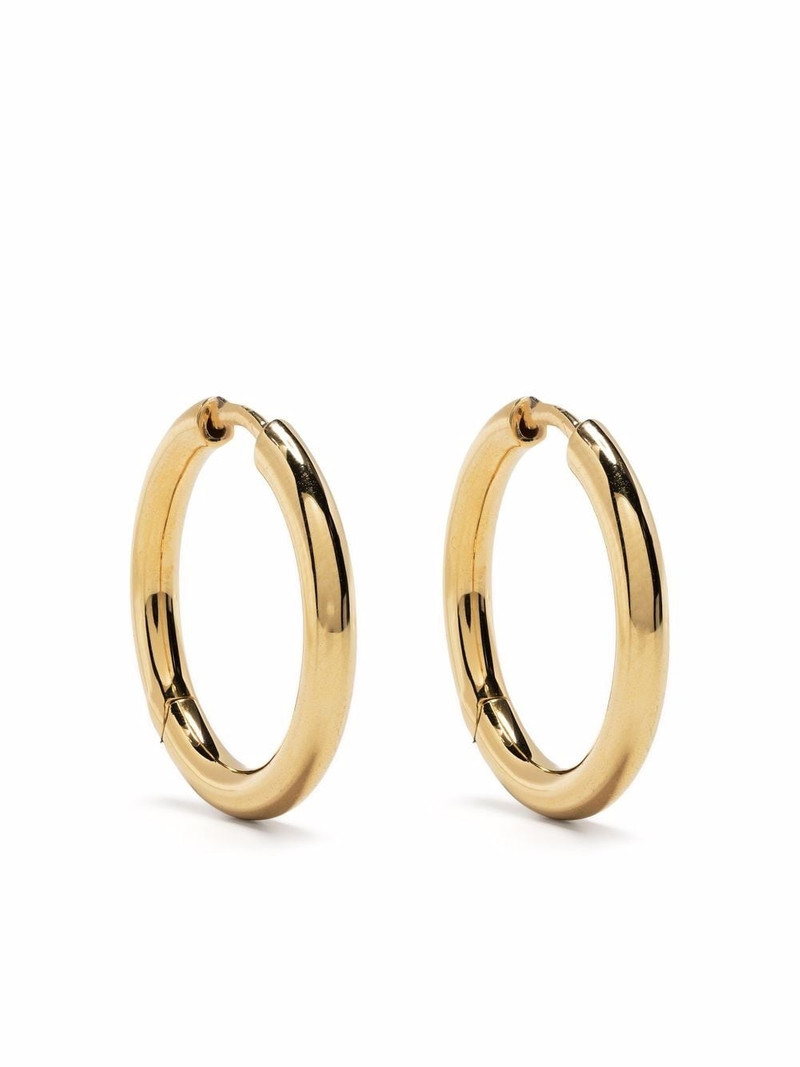 medium hoop earrings 1