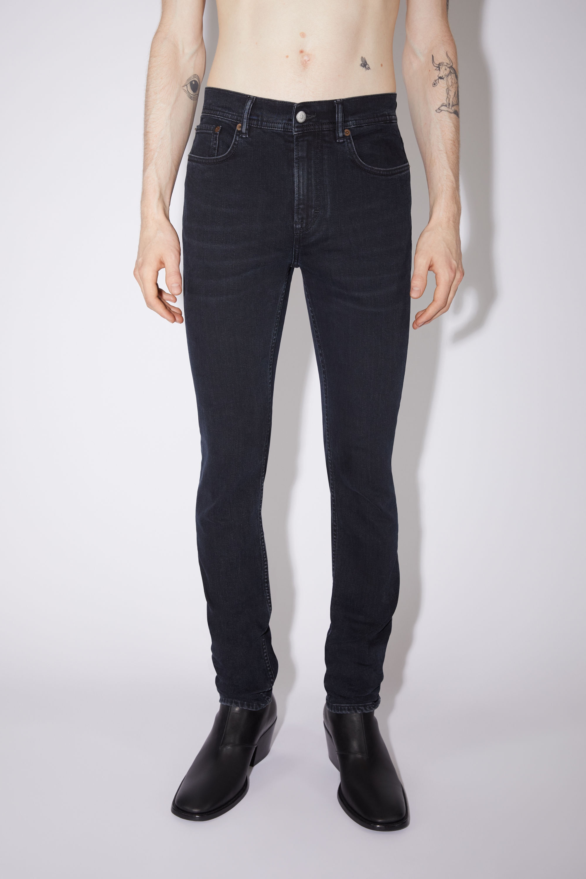 Slim fit jeans - Blue/black - 2