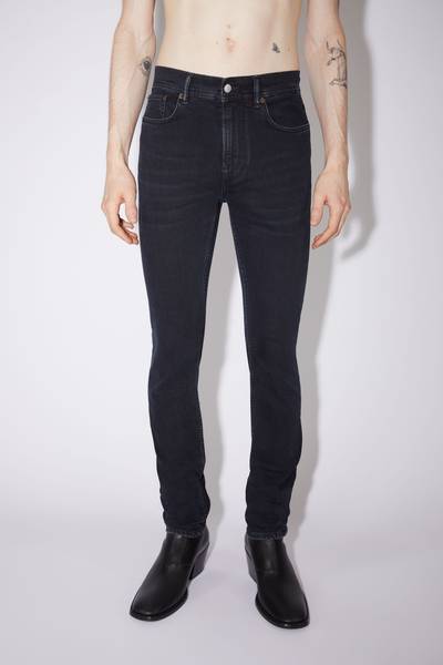 Acne Studios Slim fit jeans - Blue/black outlook