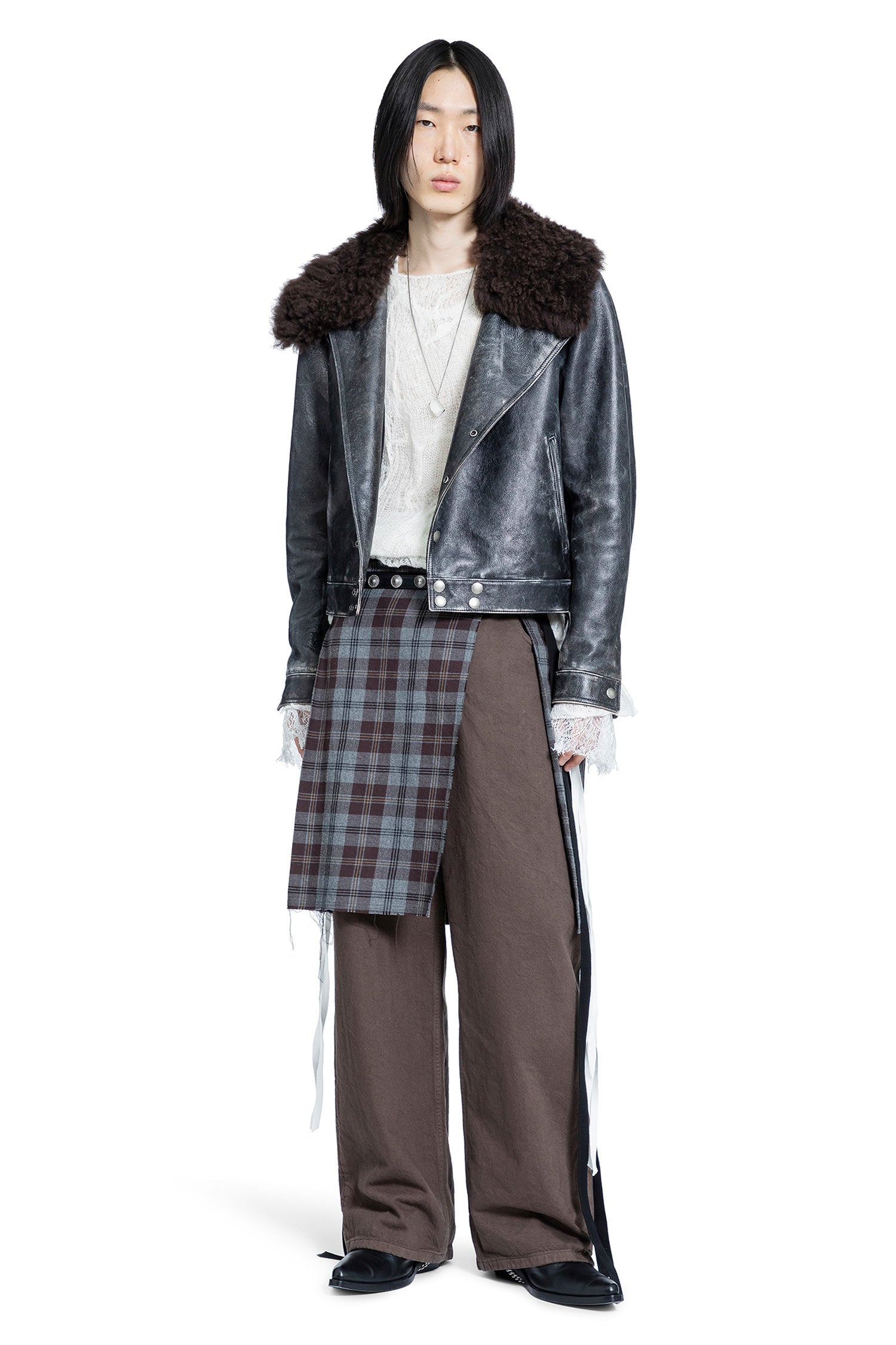 Ann Demeulemeester Man Off-white Knitwear - 4