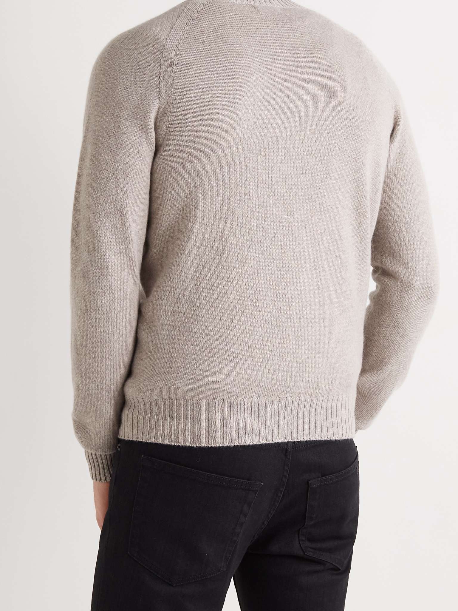 Cashmere and Cotton-Blend Sweater - 4