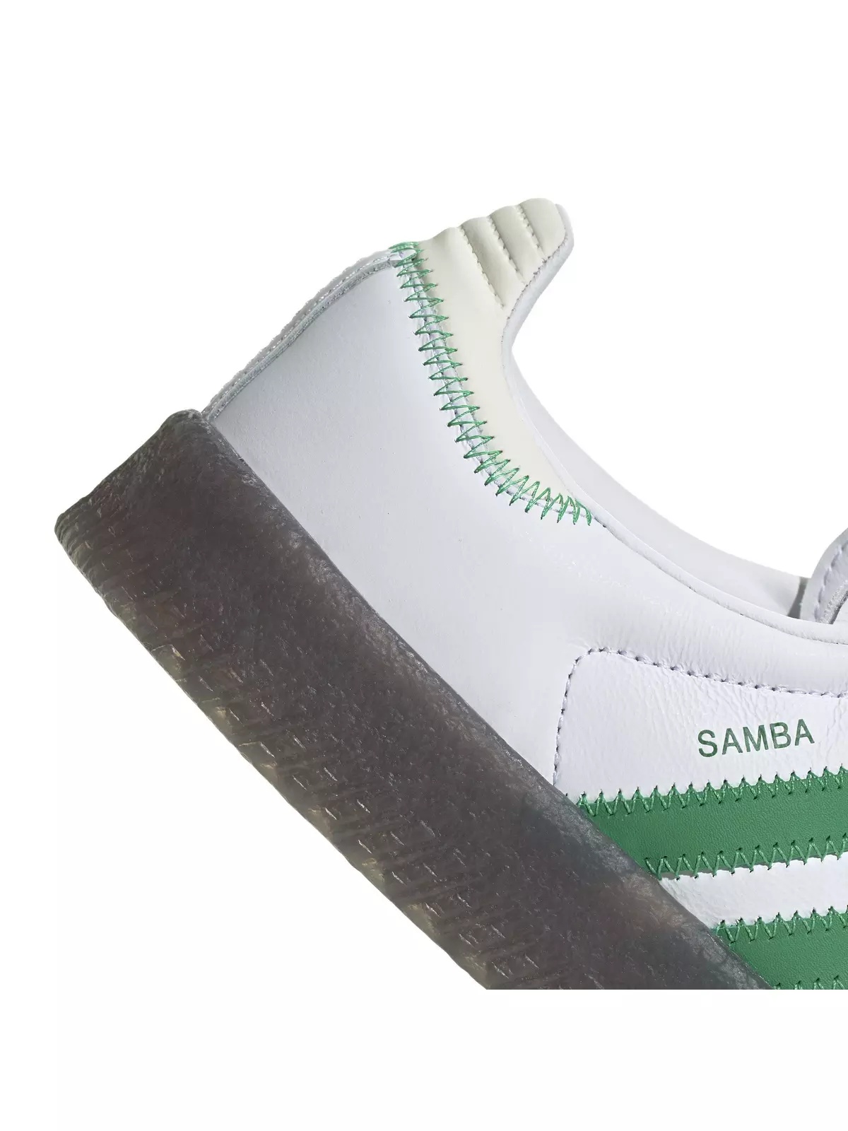 Originals Sambae "Ftwr White/Green/Off-White" Women's Shoe - 7