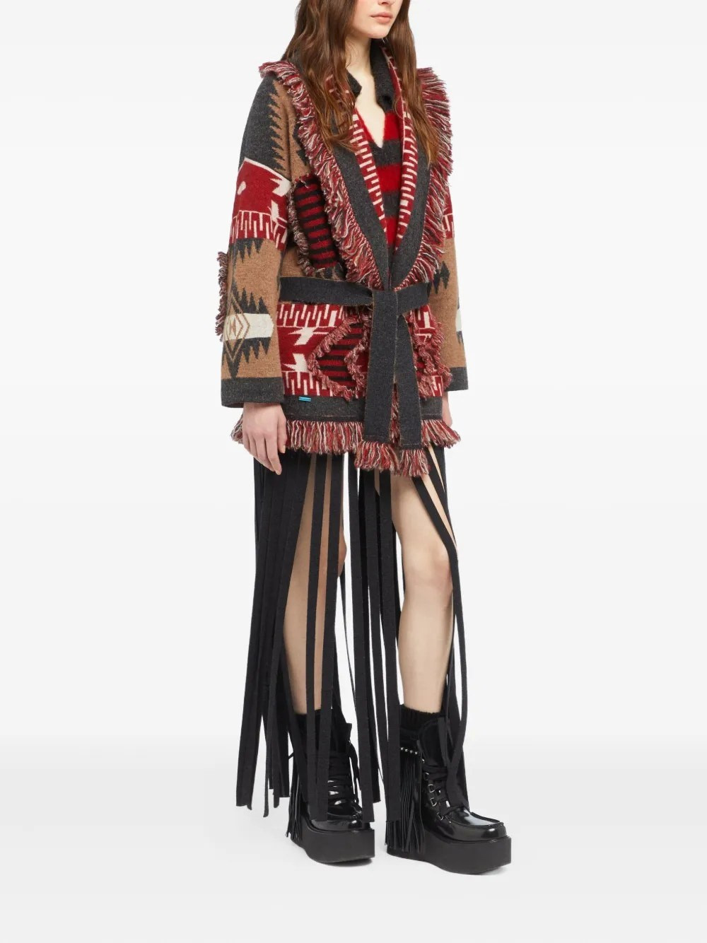 Grunge Anthem Cardigan - 4