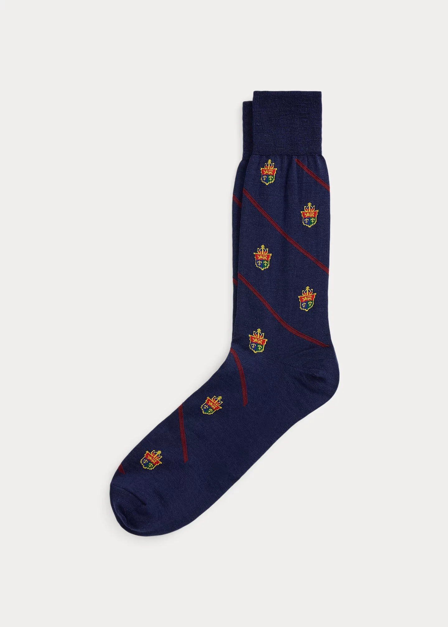 Crest Wool-Blend Trouser Socks - 1