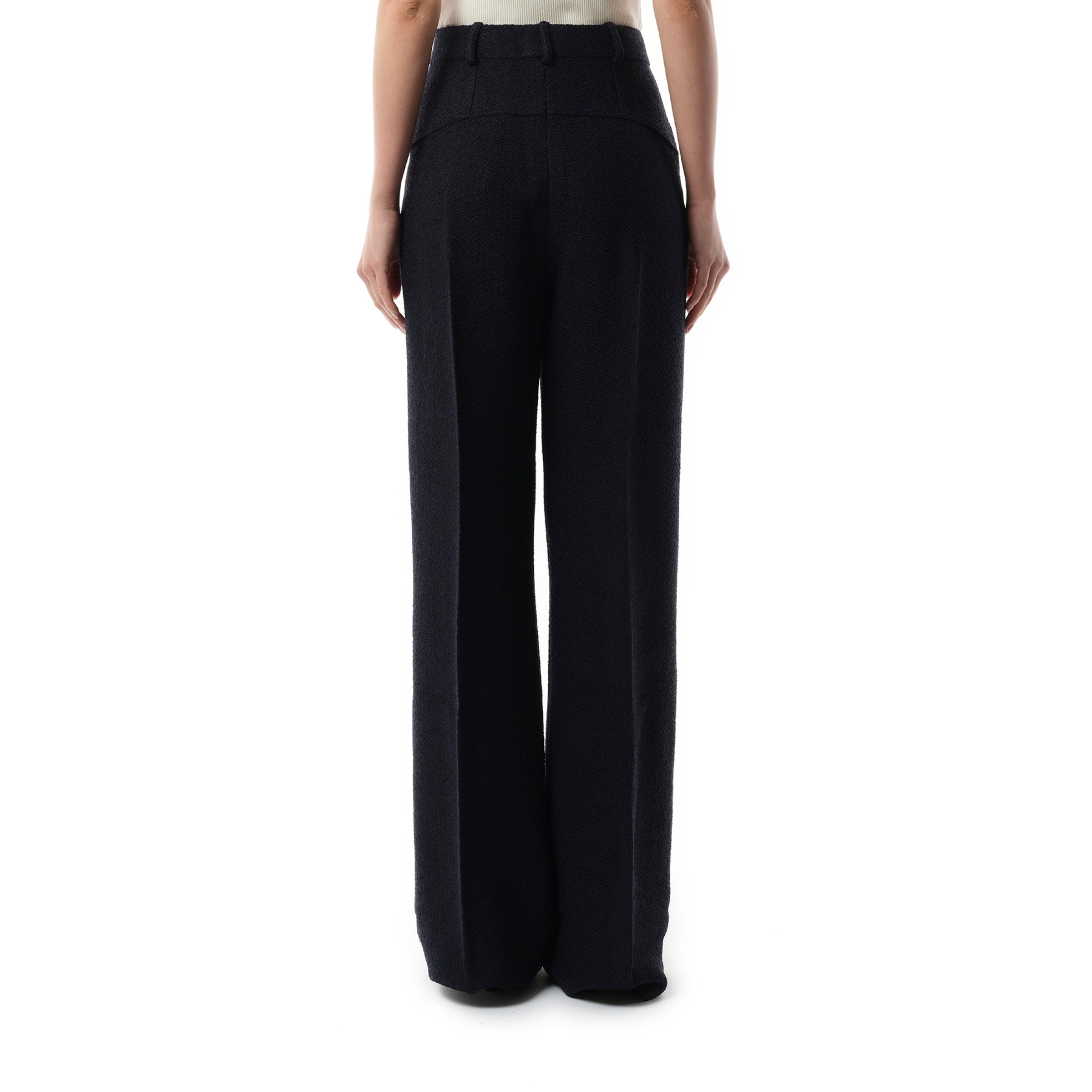 Le Pantalon Sauge in Dark Navy - 6